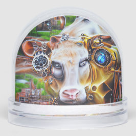 Steampunk Cyber Cow