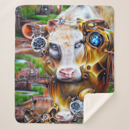 Steampunk Cyber Cow