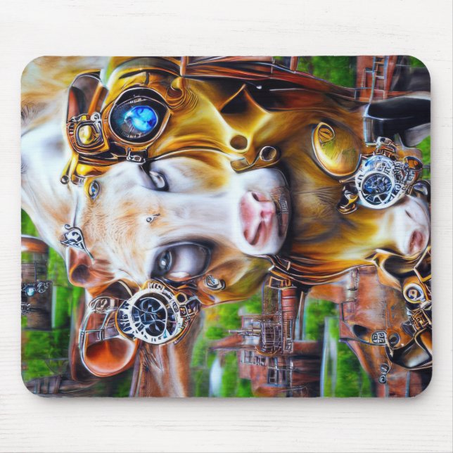 Steampunk Cyber Cow Musmatta (Framsidan)