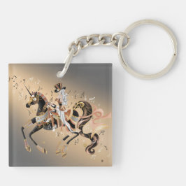 Steampunk Dam och Mechanical Horse