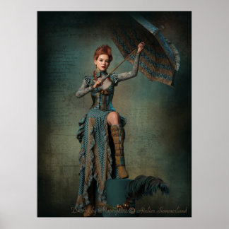 Steampunk Dam Poster