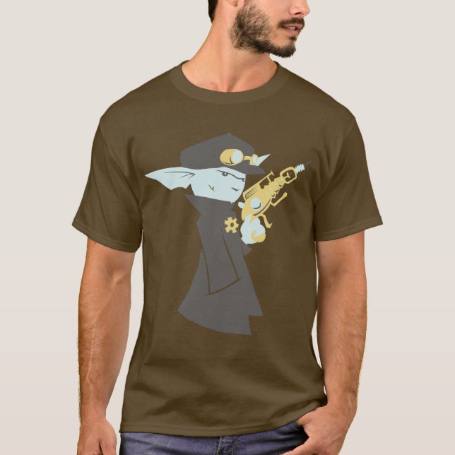 Steampunk Demonkid T-shirt (Framsida)