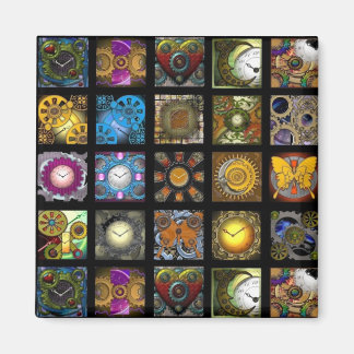 Steampunk-design Magnet