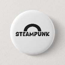 Steampunk-design – minimalistisk knapp