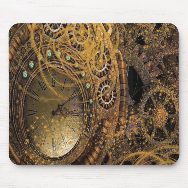 Steampunk-design Musmatta (Framsidan)