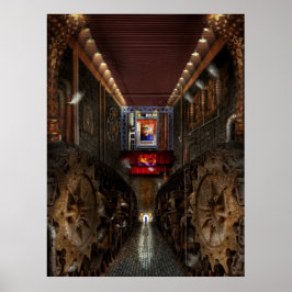 Steampunk - det dystopiska samhället poster