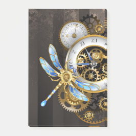 Steampunk Dials with Dragonfly Post-it Block