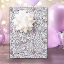 Steampunk Diamonds Pearls Birthday