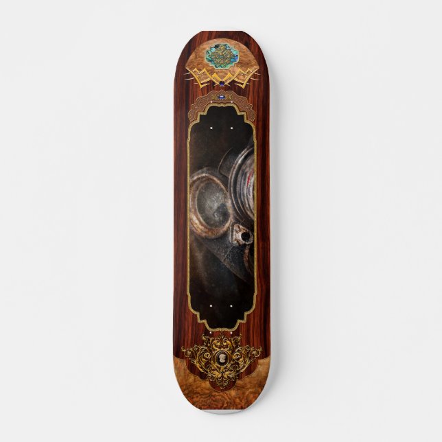 Steampunk - Domedagen Mini Skateboard Bräda 18,5 Cm (Framsida)