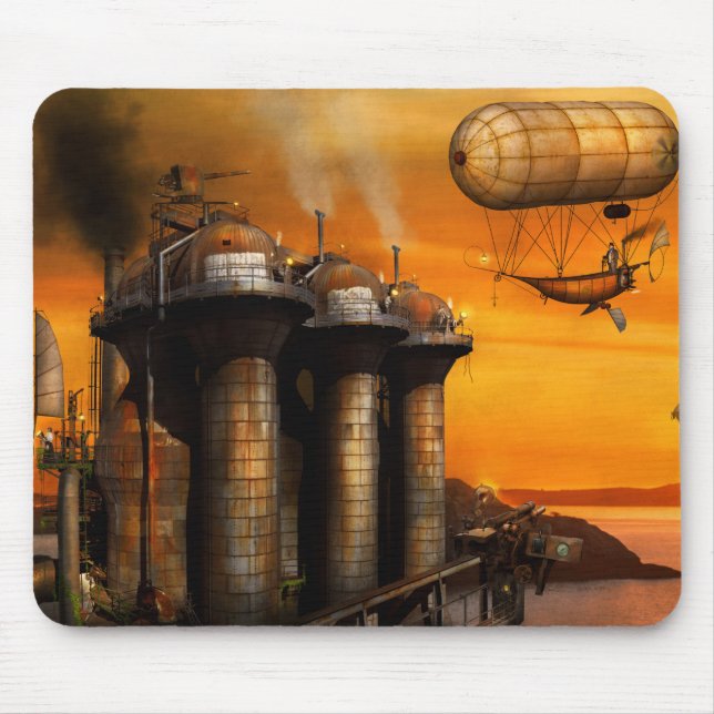Steampunk - Dystopi - Utposten Musmatta (Framsidan)