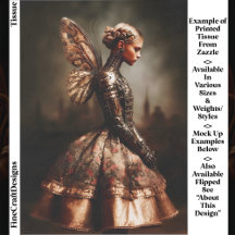 Steampunk Dystopian Fairy Woman EK5R Decoupage