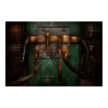 Steampunk - Elektrisk - Dra i strömbrytaren