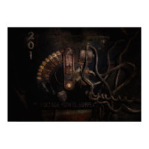 Steampunk - Elektrisk - Rotationsbrytare