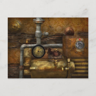 Steampunk - enheten vykort