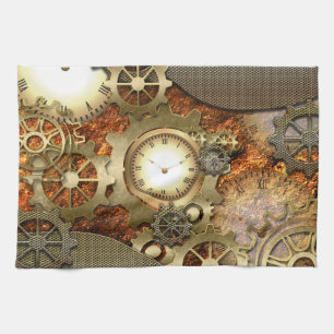 Steampunk enorm steampunkdesign kökshandduk