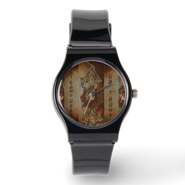 STEAMPUNK-ENTUSIASTER FÖR TRUMP ARMBANDSUR (Framsida)