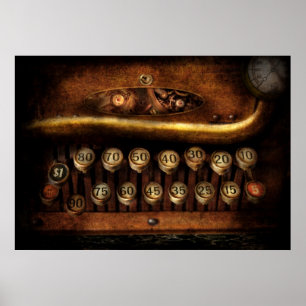 Steampunk - ersättningsmekanism poster