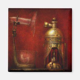 Steampunk - facklan magnet