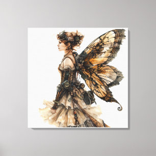 Steampunk Fairy Canvastryck