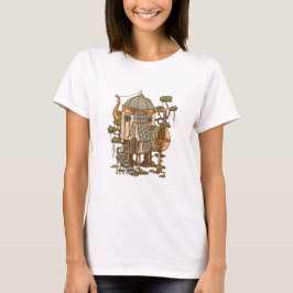 Steampunk Fairy House T Shirt