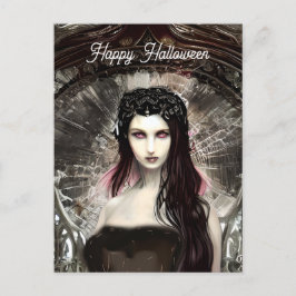 Steampunk Fallen Angel | Mörk Art Vykort