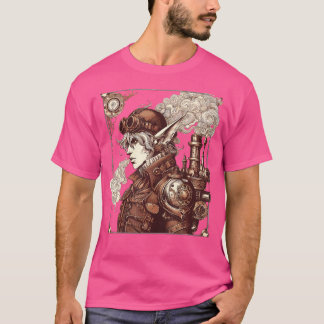 Steampunk Fantasy Elf Art T Shirt