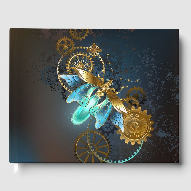 Steampunk Firefly Gästböcker (Framsida)