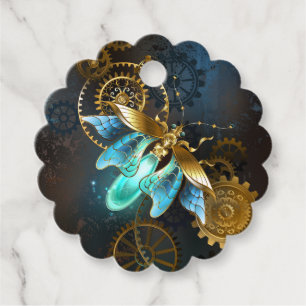 Steampunk Firefly Gåvor Etiketter