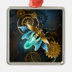 Steampunk Firefly Julgransprydnad Metall