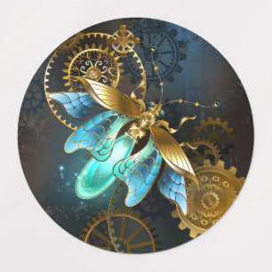 Steampunk Firefly Klistermärke