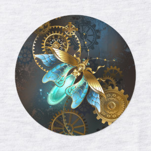 Steampunk Firefly Klistermärke