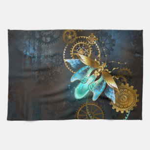 Steampunk Firefly Kökshandduk