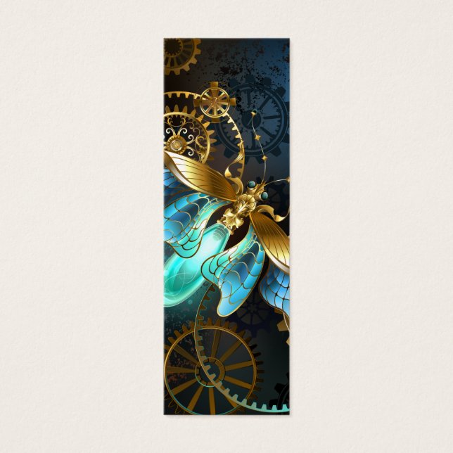Steampunk Firefly Litet Visitkort (Framsidan)