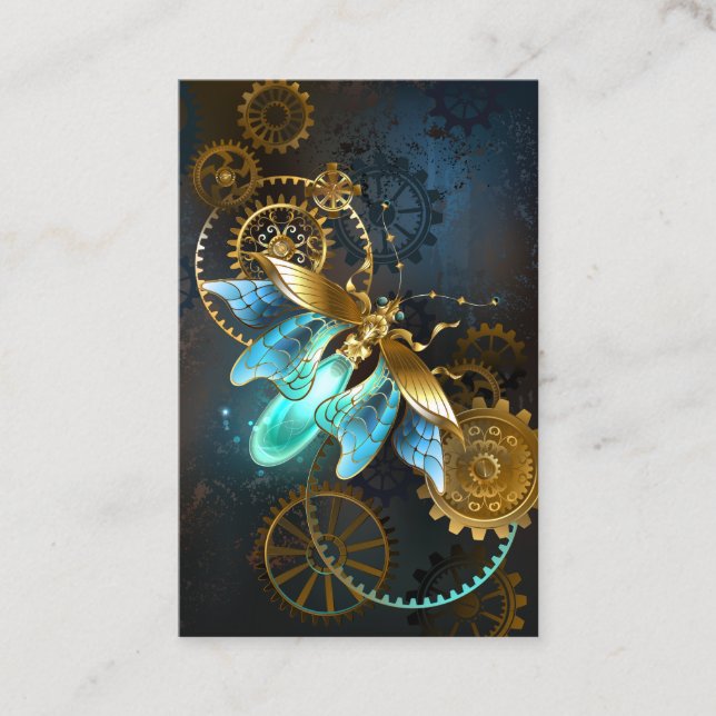 Steampunk Firefly Lojalitetskort (Framsida)
