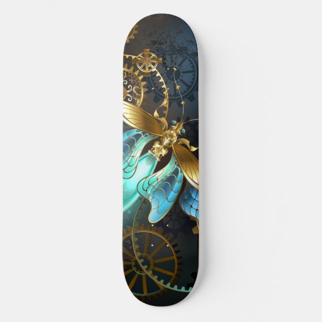 Steampunk Firefly Mini Skateboard Bräda 18,5 Cm (Framsida)
