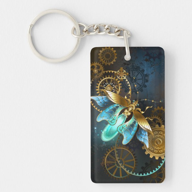 Steampunk Firefly Nyckelring (Framsidan)