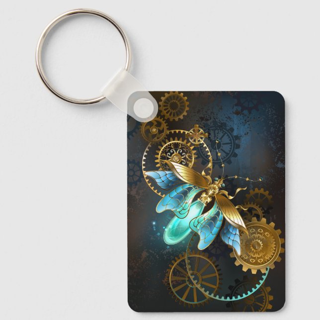 Steampunk Firefly Nyckelring (Framsida)