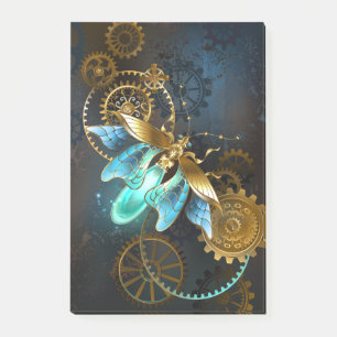 Steampunk Firefly Post-it Block