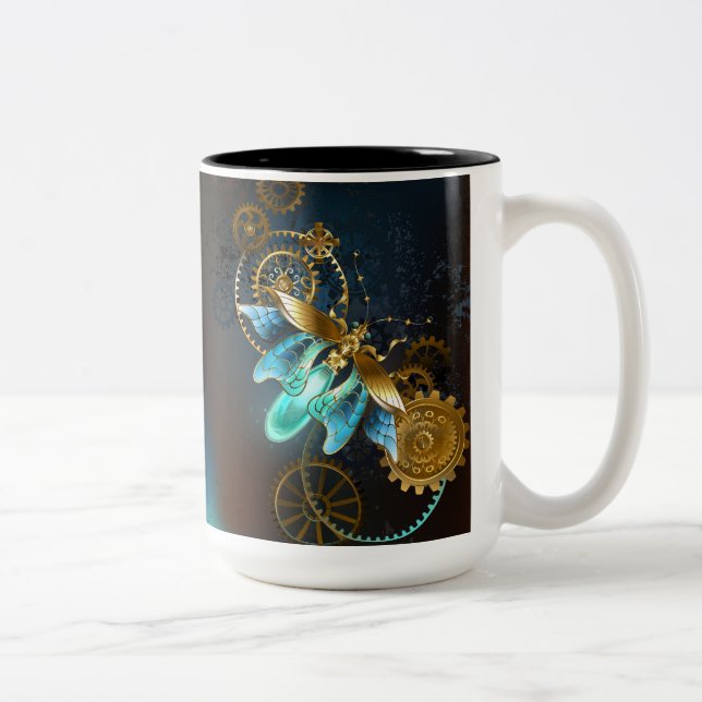 Steampunk Firefly Två-Tonad Mugg (Höger)