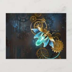 Steampunk Firefly Vykort