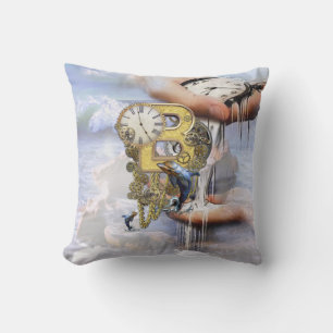 Steampunk-födelsedag brev B Kudde