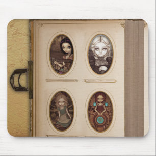 Steampunk fotoalbum Mousepad Musmatta