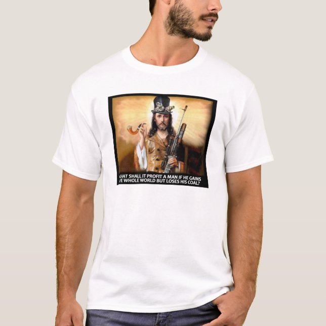 Steampunk frälsare t shirt (Framsida)