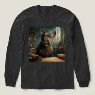 Steampunk Frenchie (Edition 2) - Långärmad T Shirt