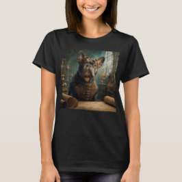 Steampunk Frenchie (Edition 2) - Women's Basic  T Shirt