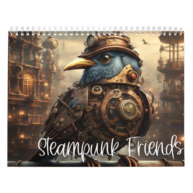 Steampunk Friends Kalender (Omslag)