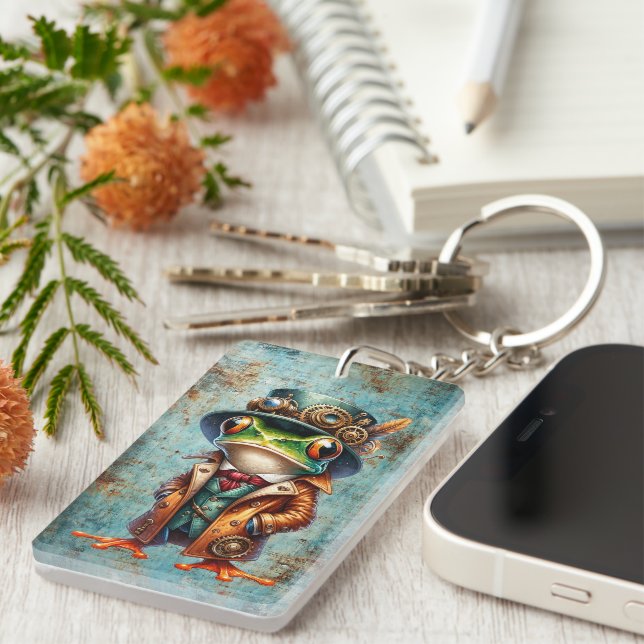 Steampunk Frog (Högra Framsidan)