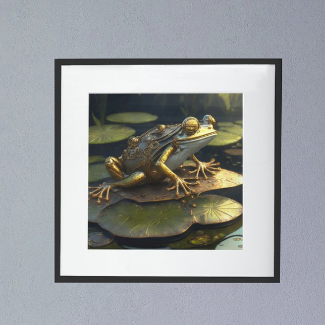 Steampunk Frog | Gotham Art Poster (Skapare uppladdad)