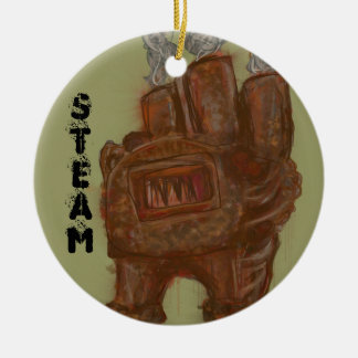 Steampunk Furnace, prydnadsföremål Julgransprydnad Keramik