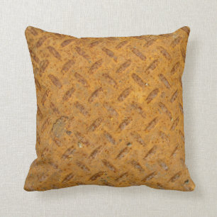 Steampunk Gammal kräftande Metall-effekt Kudde